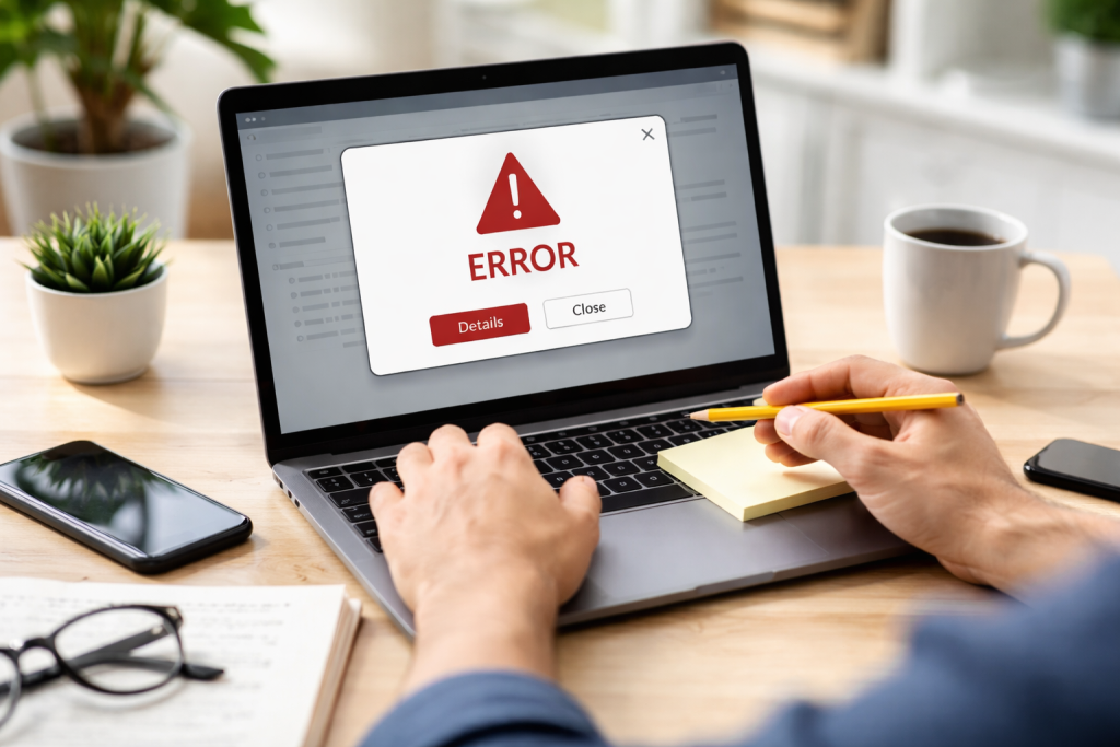 Resolving Error Messages
