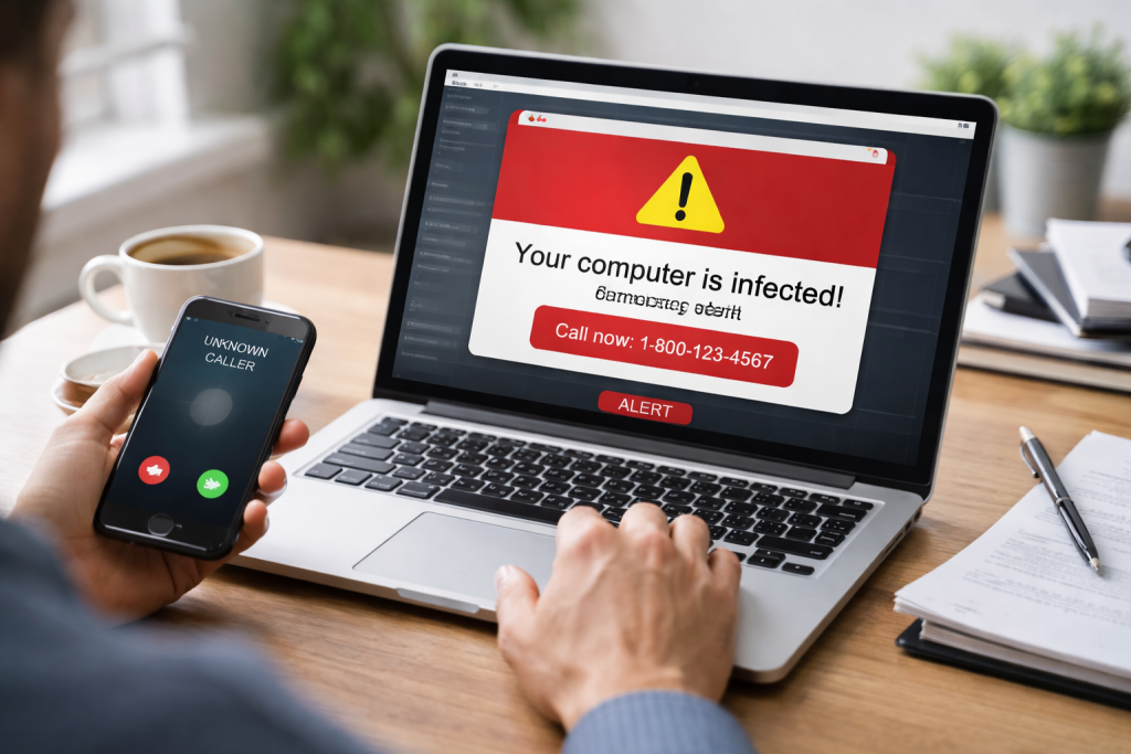 Recognizing and Avoiding Fake Tech Support Scams