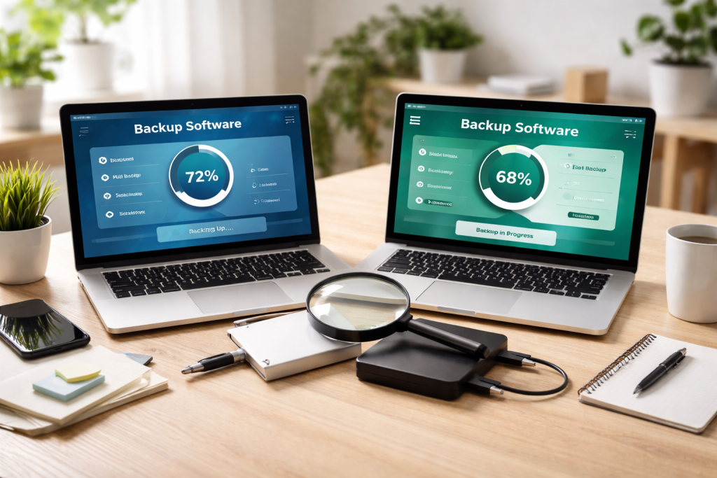 Data Backup Software Face Off