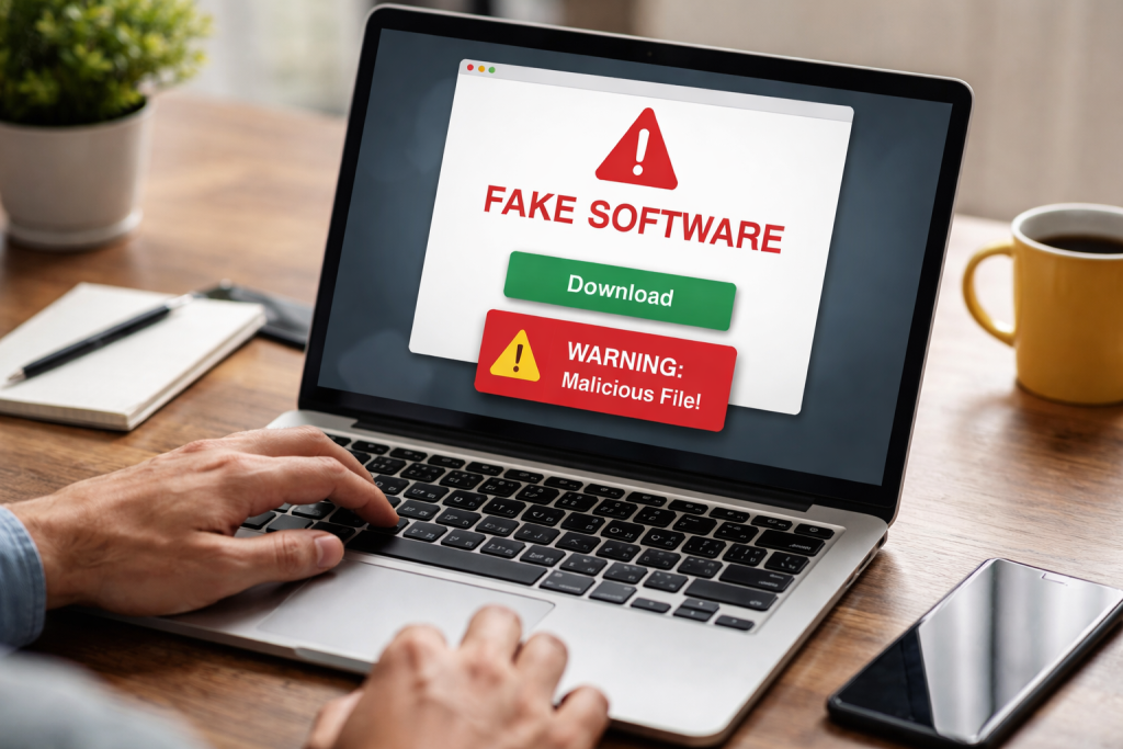 Identify and Avoid Fake Software Downloads
