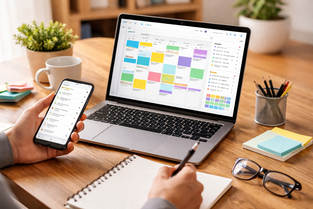 Schedule and Organize with Software Tools